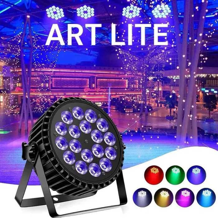 Світло для весільних вечірок ZQ-01510 10Wx18 RGBW