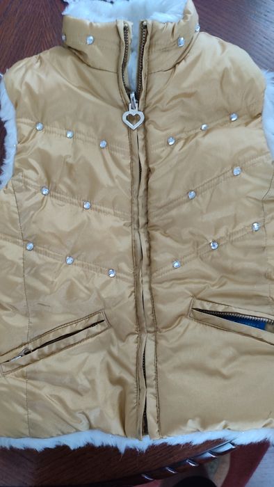 Жилетка детская меховая