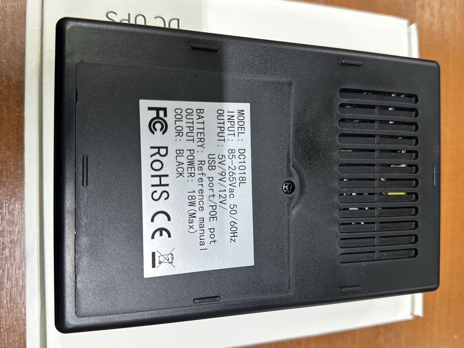 ББЖ для роутера DC1018L, міні UPS