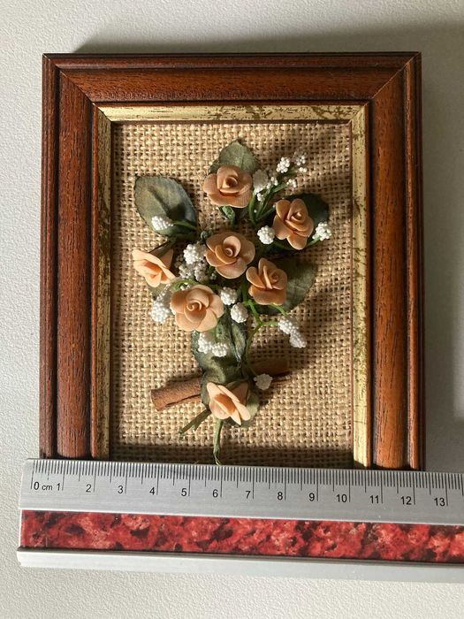 Quadro com Relevo (~16 x 12.5cm)