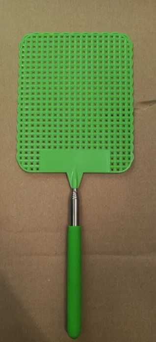 Łapka packa na muchy teleskopowa duża