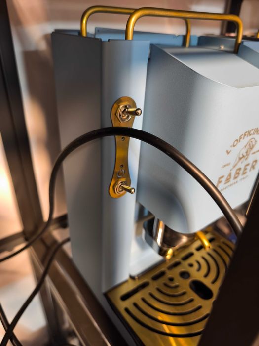 Ekspres na kapsułki FABER Pro Deluxe Niebieski powystawowy