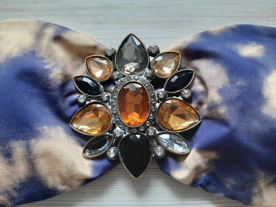 Купальник Victoria's secret оригинал бандо S M леопардовый с брошкой