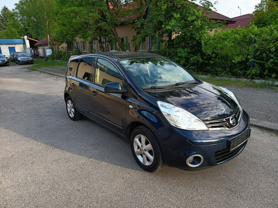 Nissan Note or. lakier, udokumentowany przebieg, stan BDB