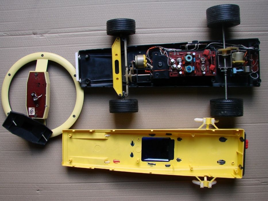 машина гонка спорт игрушка ссср 1978г на радиоуправлении рабочая 50 см