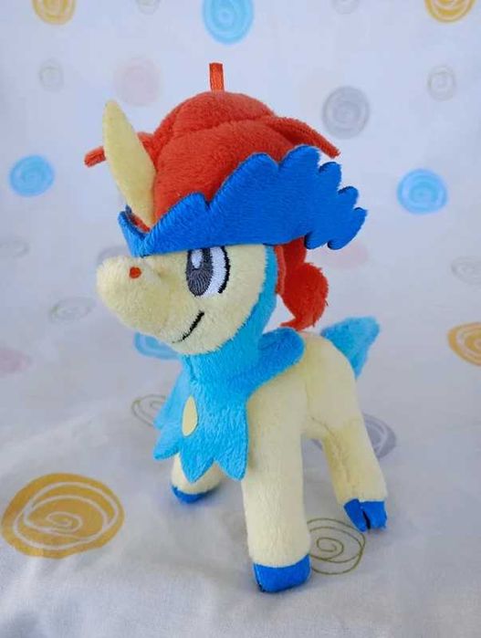 pokémon peluche do pokémon Keldeo da marca banpresto / bandai spirit