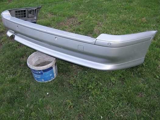 Zderzak tylny,drzwi błotnik bmw e39 titansilber,blacksapphire, topasblau