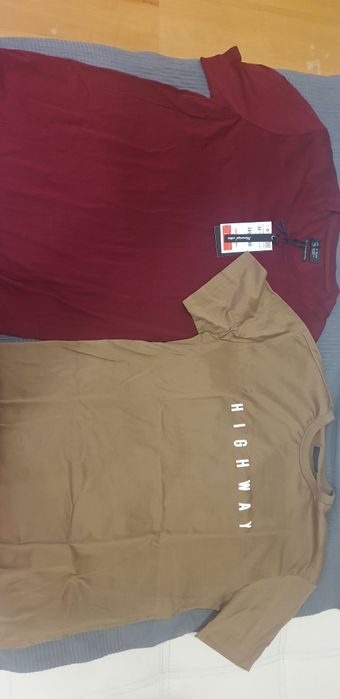 Camisolas manga curtas