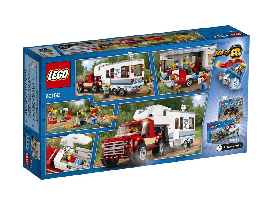 LEGO 60182 City Pickup z przyczepą