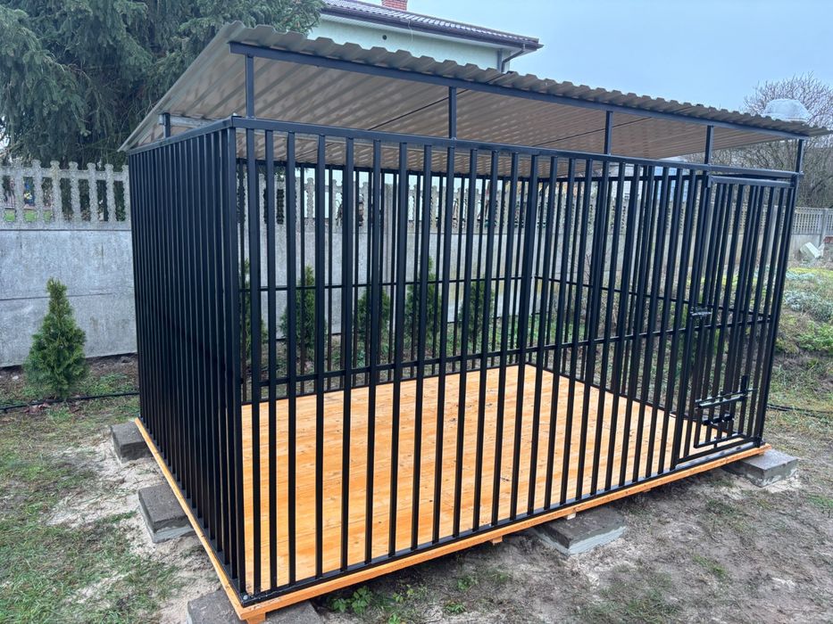Mocny kojec dla psa spawany