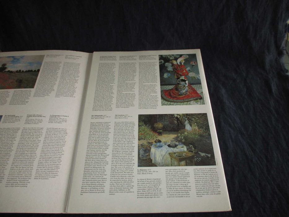 Posterbook Taschen Claude Monet 5 posters