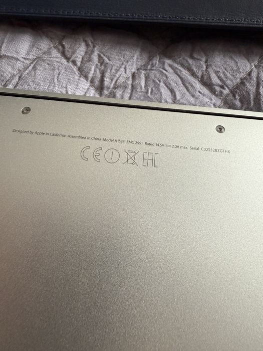 Zadbany Macbook Apple Retina 12 Early