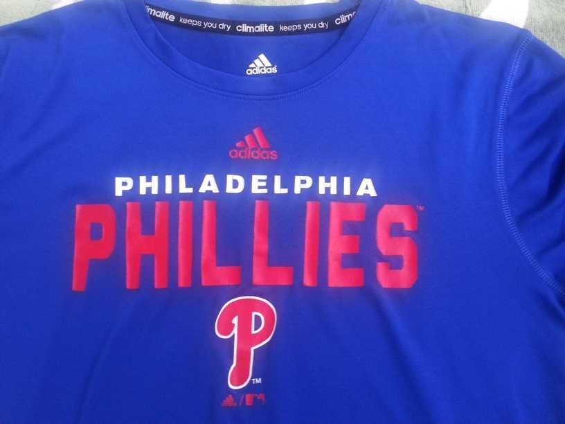 ADIDAS climalite Philadelphia Phillies Baseball T-shirt koszulka sport