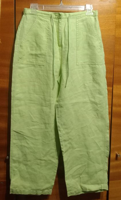 Штани жіночі льон