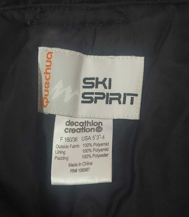 Casaco e calças de neve