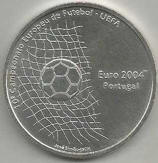 Portugal 1000 escudos, 2001 XIII Campeonato Europeu de Futebol UEFA, Portugal 2004