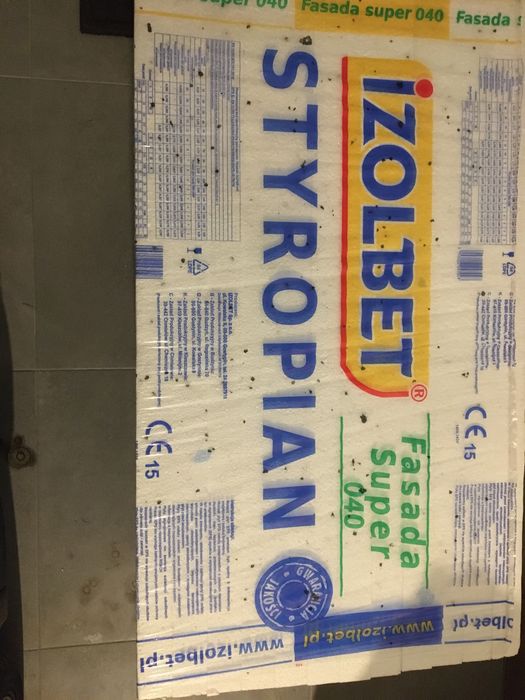 Opakowanie/paczka styropianu 5 cm