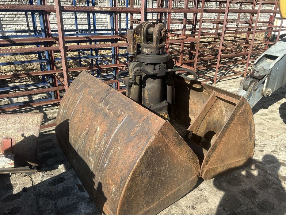 Koparka kołowa Liebherr A 316 Litronic – 2004 r. – chwytak + łyżka