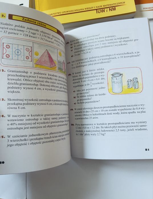 Zestaw matematyka klasa 4-6 kangur mała liga zadaniowa zbiór zadań