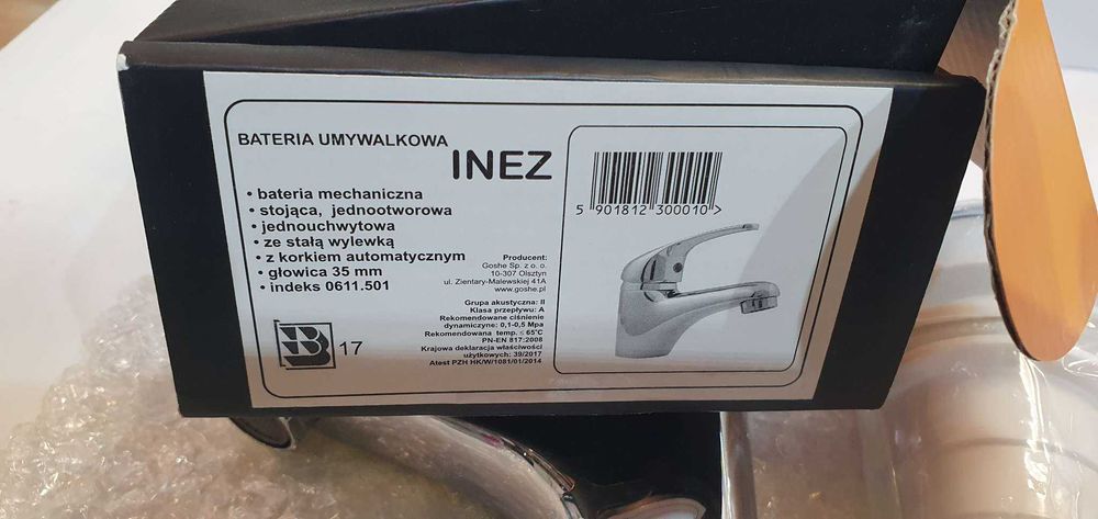 Bateria umywalkowa INEZ 35 mm - komismadej.pl Gorlice