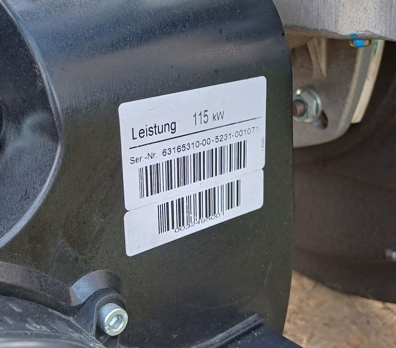 Palnik gazowy Buderus 115 kW na gaz