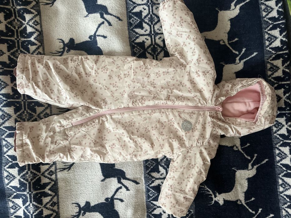 Комбенізон зимовий на діічинку розмір 74/80