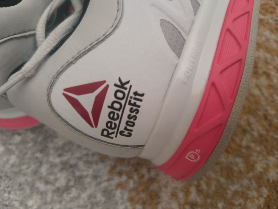 Buty Reebok CrossFit Lifter Plus 2.0  Biało-Różowe