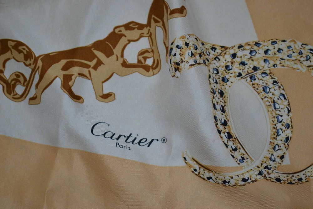 cartier paris платок хустка шелк оригинал