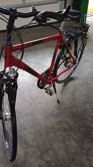 Rower Pegasus na dużych kołach.