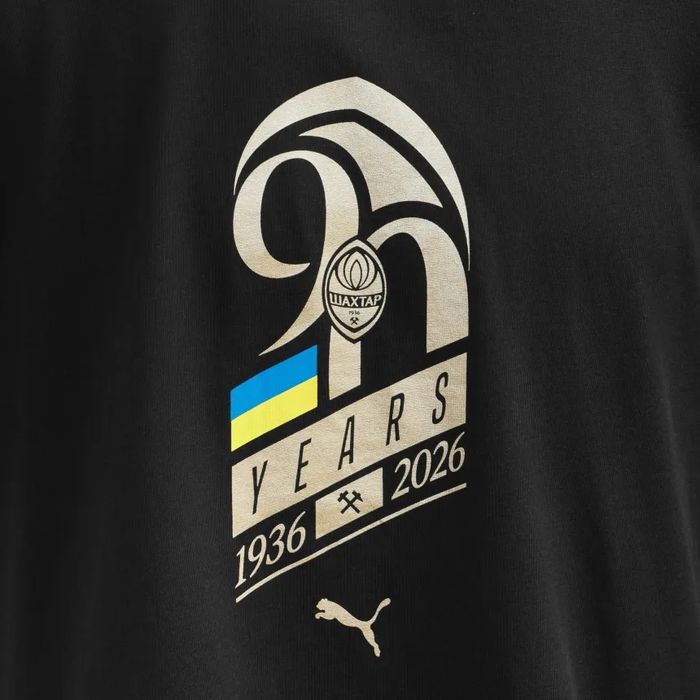 Футболка PUMA на честь 90‑річчя ФК «Шахтар»