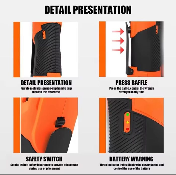 Roquete/Catraca a Bateria c/ Mala