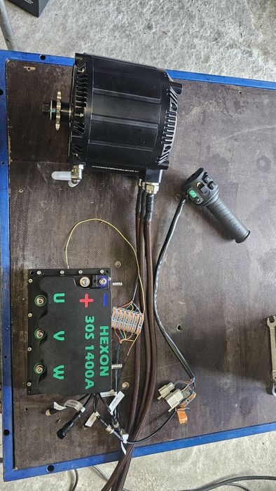 Silnik Sotion 80 KW kontroler Hexon power
