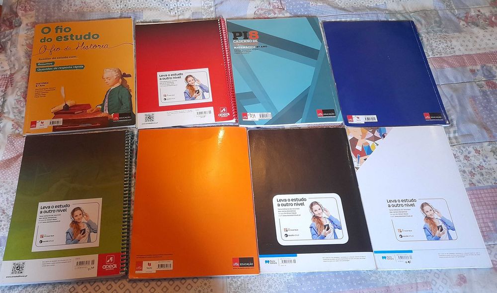 Cadernos de atividade 8°ano