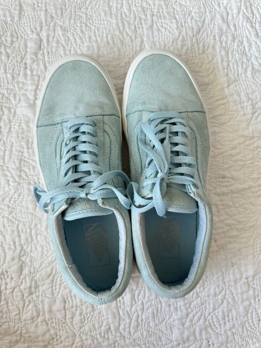 Vans old school turkus zamsz