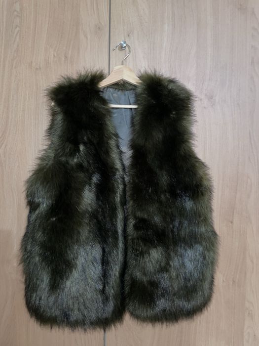 Colete de Pelo Verde