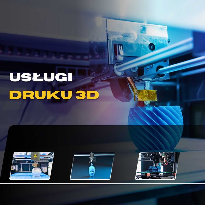 Profesjonalny Druk 3D Premium | Litery 3D | Części Zamienne