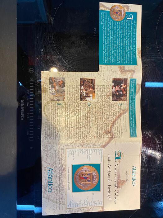 Coleção única de moedas que representam as cidades portuguesas a época