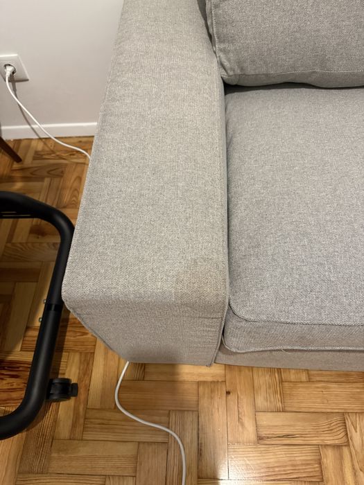 Vendo Sofá IKEA Kivik 2 lugares Tallmyra brc/pret.