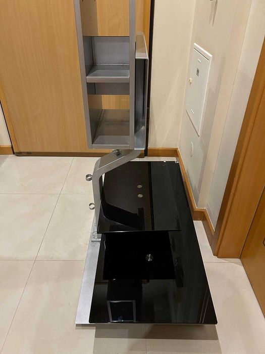 Móvel TV em vidro temperado