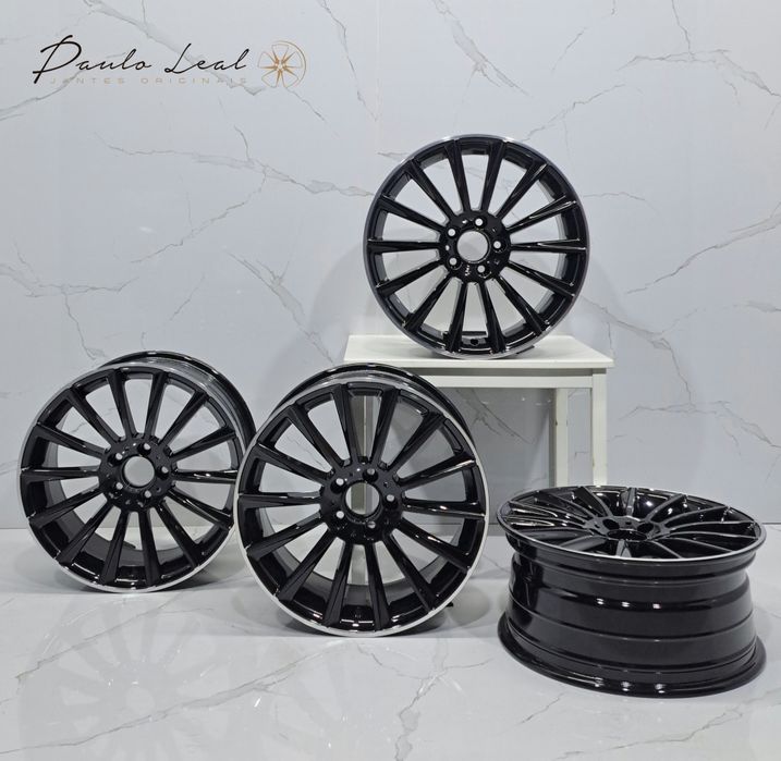 Jantes 18" LOOK Mercedes AMG turbine A B CLA GLA Vito Viano 5x112