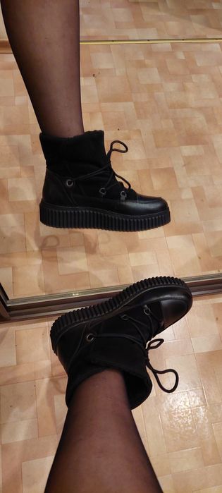 Marc O'Polo зимние кожаные ботинки зимові черевики 38-39 р.