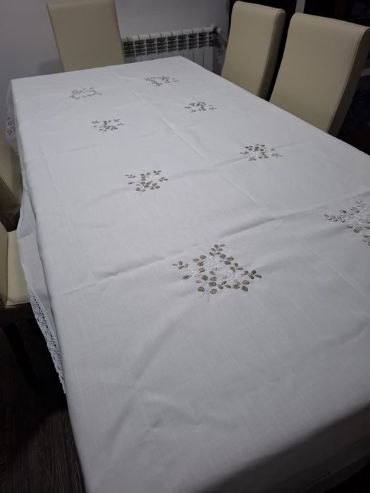 Toalha nova com guardanapos