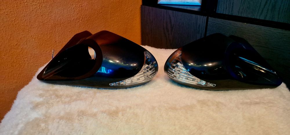 Lusterka tuning Bmw Audi Vw Seat  trójramienne migacz LED uniwersalne