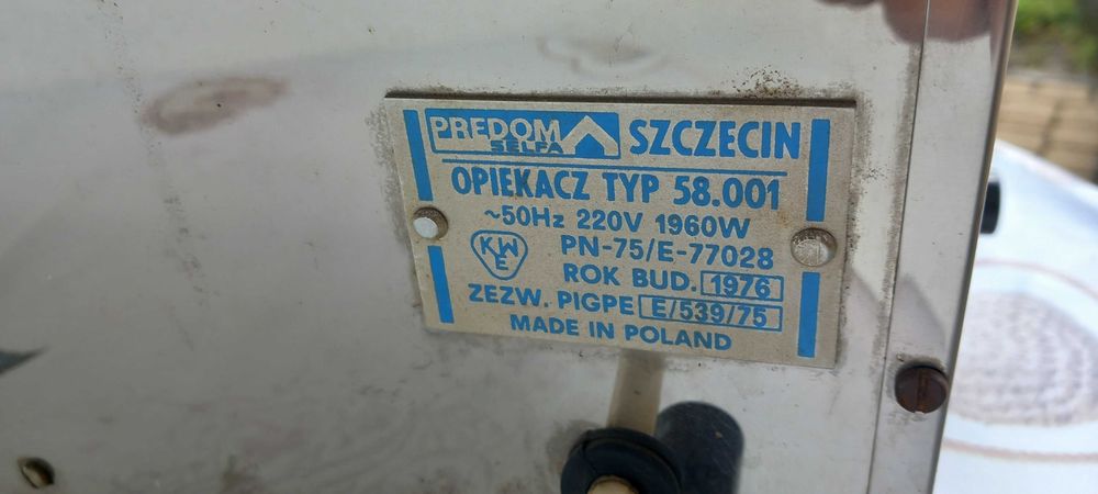 Kolekcja PRL opiekacz Predom rożna opiekacz Predom sprawny stan bardzo dobry
