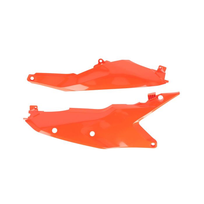UFO PLAST tylne pola numerowe NEON ORAGNE KTM SX/SX-F/EXC/EXC-F 2023>2027