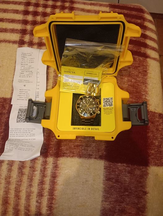 Relógio invicta gmt master