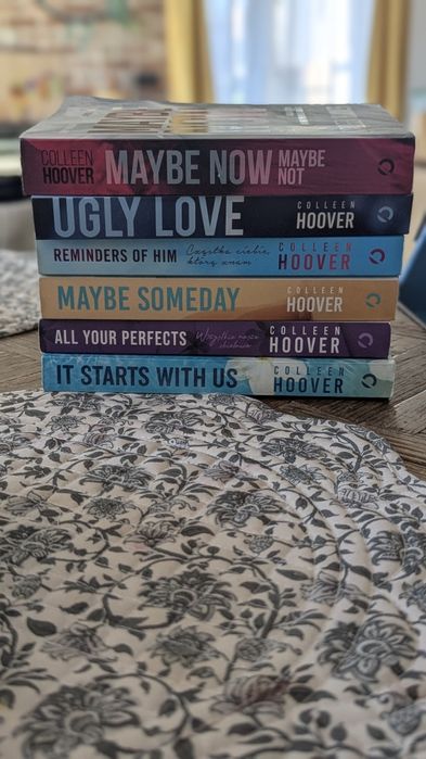 Coleen Hoover, kolekcja, dramat, romans, thriller, j.polski, sprzedam książki.