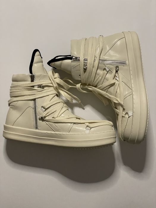 Кросівки Rick Owens Geobasket Megalace White