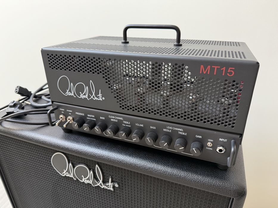 PRS MT15 + kolumna PRS MT 1x12 V30 – komplet, stan idealny