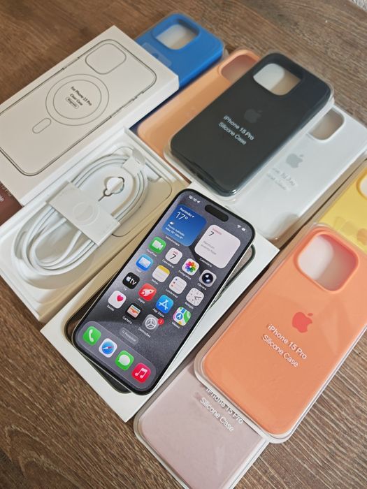 iPhone 15 Pro  6.1" 256GB Branco  Aceito Retomas